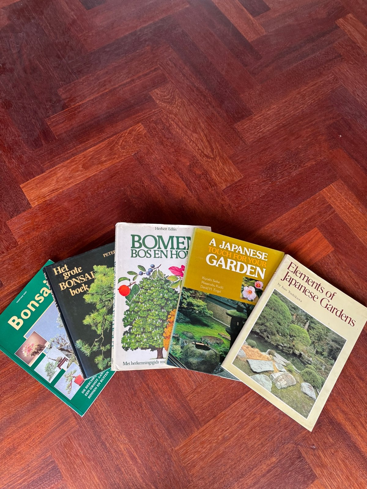 Grote collectie Bonsai en Tuinboeken (35+ boeken), Ophalen, Gebruikt