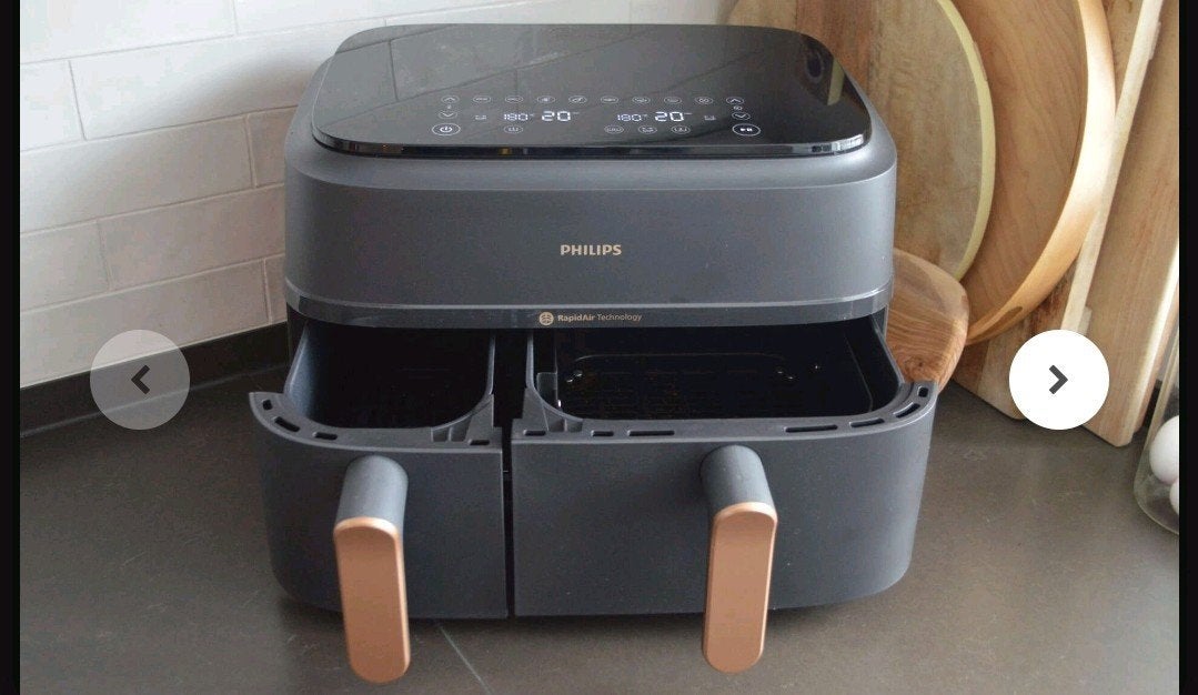 Philips Dual Airfryer 3000 Serie - Zo goed als nieuw