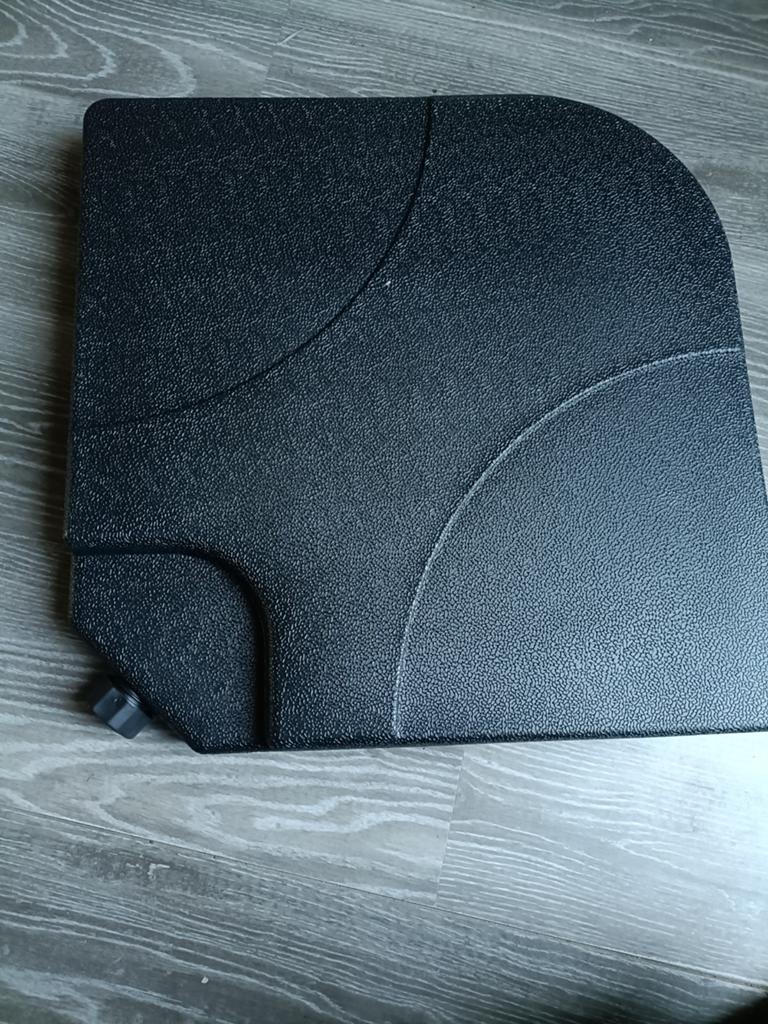 Parasolvoet voor zweefparasol - Zwart, Tuin en Terras, Parasols, Ophalen, Gebruikt, Minder dan 1 meter, Parasolvoet