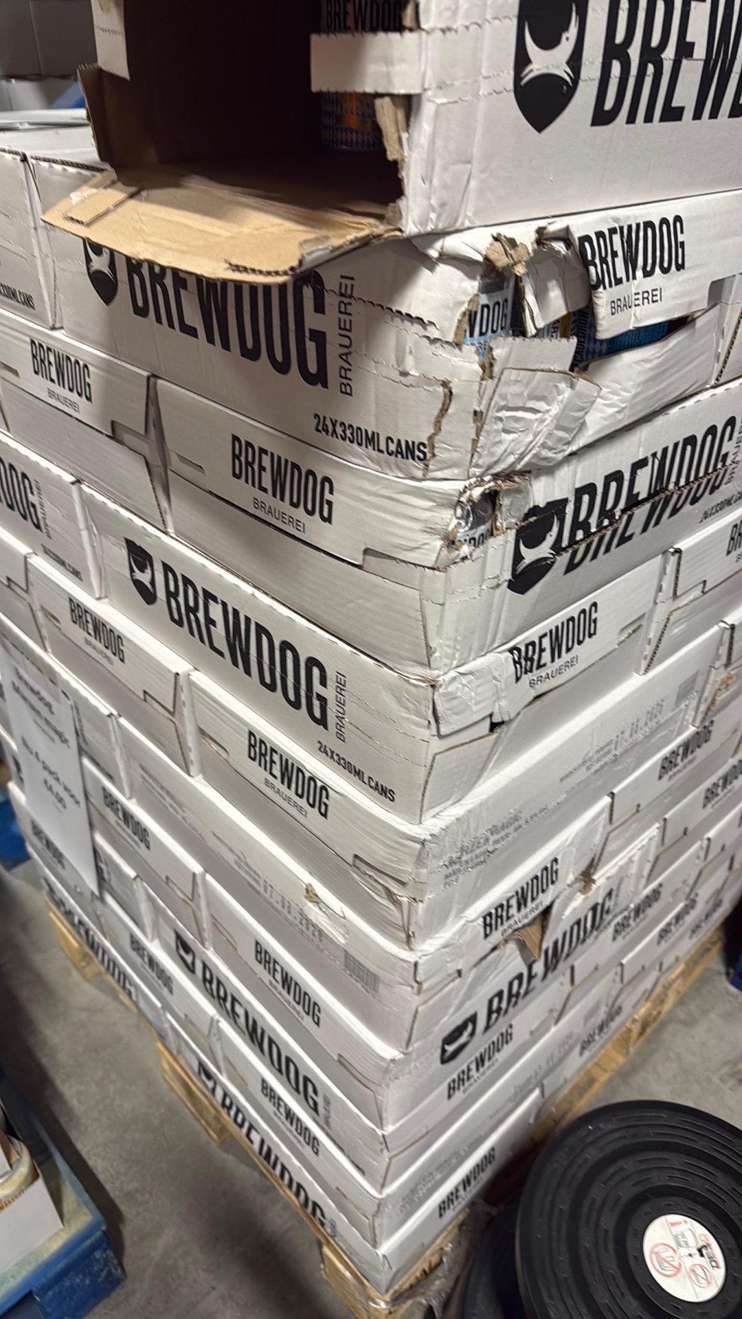Brewdog marzen magic doos 4 blikken 3,50 euro per doos, Ophalen, Zo goed als nieuw, Flesje(s), Overige merken