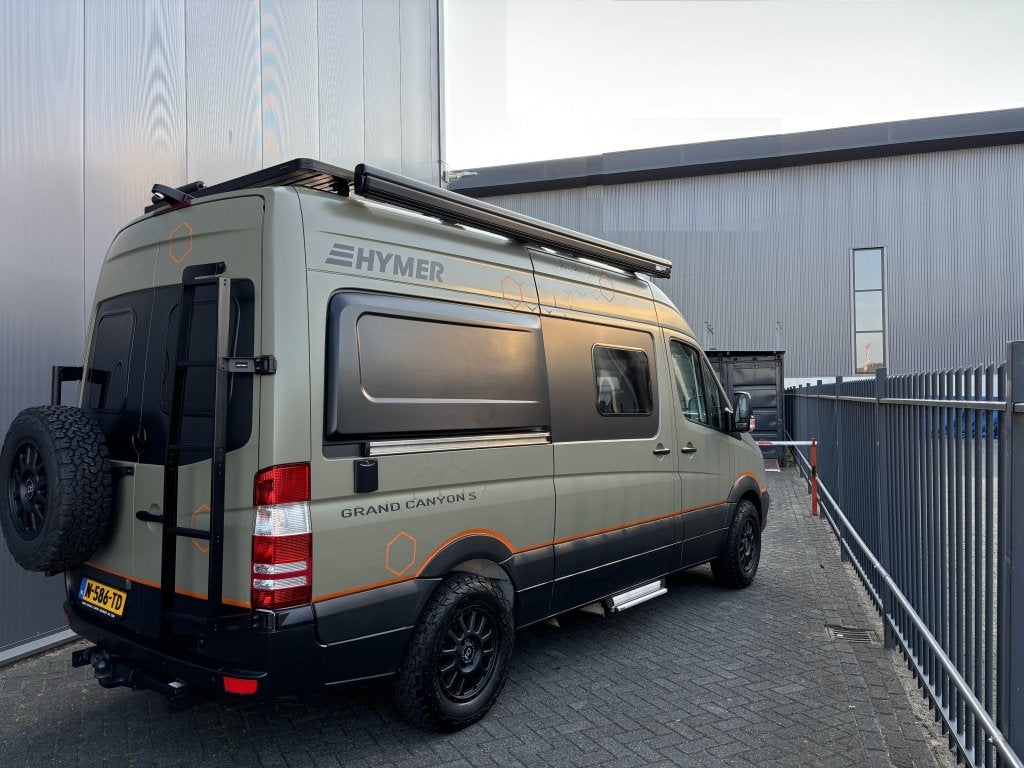 Hymer Grand Canyon S Offroad, crossover, Mercedes automaat, Caravans en Kamperen, Campers, Automaat, Buscamper of Camperbus, Ringverwarming