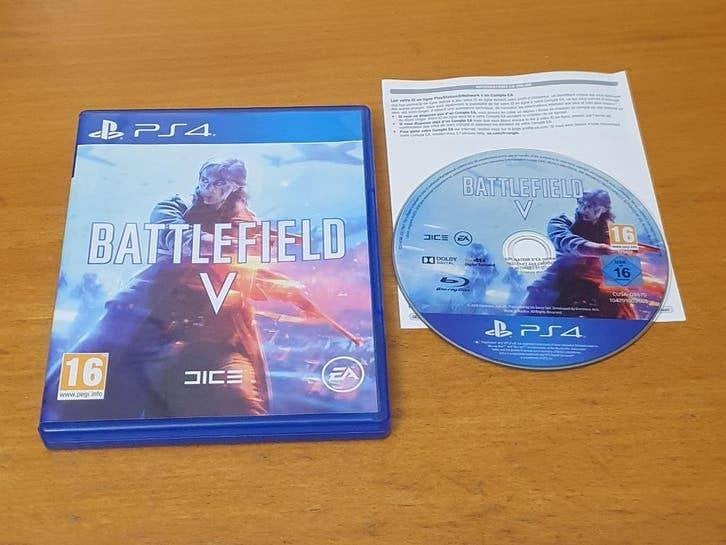 PS4 | Battlefield V, Gebruikt, Vanaf 18 jaar, Shooter, 1 speler