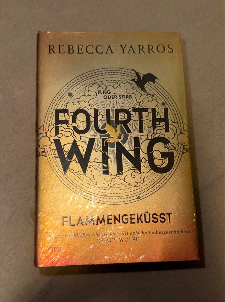 Fourth Wing - Flammengküsst (Duitse editie), Boeken, Fantasy, Ophalen of Verzenden, Nieuw