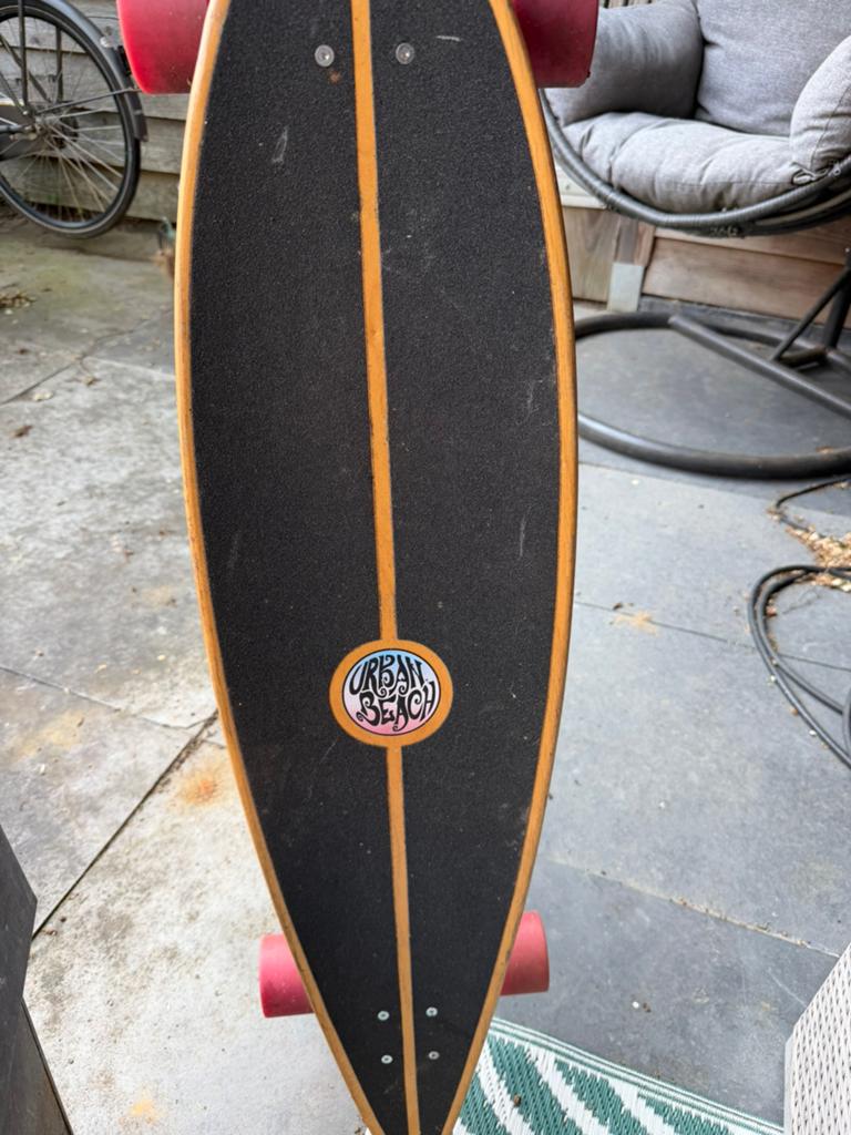 Urban beach longboard, Ophalen of Verzenden, Gebruikt, Longboard