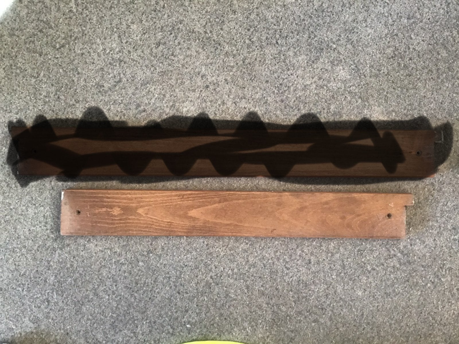 1 beuken drempel, zie omschrijving., Minder dan 10 cm, Gebruikt, 50 tot 150 cm, Ophalen of Verzenden