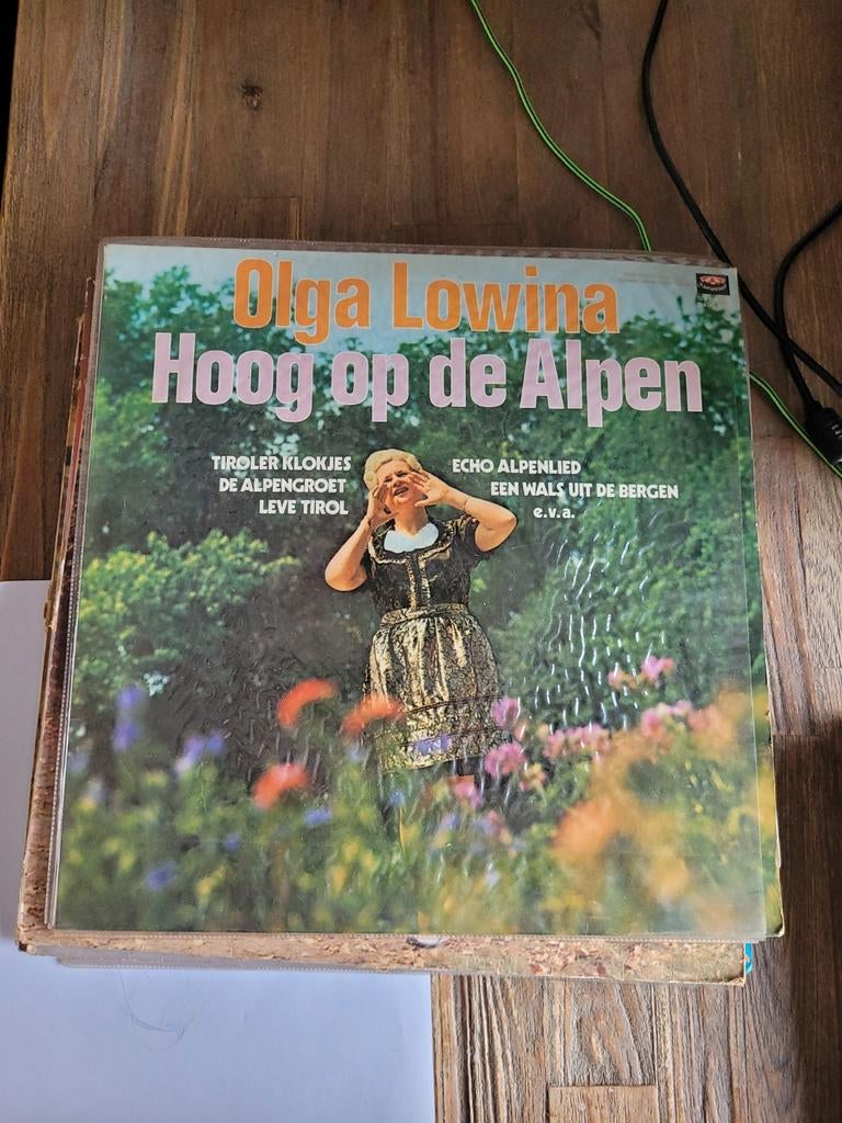 Lp. Olga lowina. Hoog op de alpen, Cd's en Dvd's, Vinyl | Overige Vinyl, Ophalen of Verzenden, Zo goed als nieuw, Overige formaten
