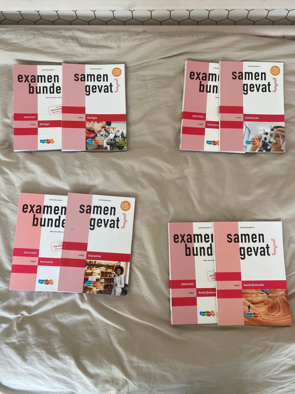 Set Examenbundels en Samengevat VWO, Boeken, Ophalen of Verzenden, Gelezen, VWO, Biologie