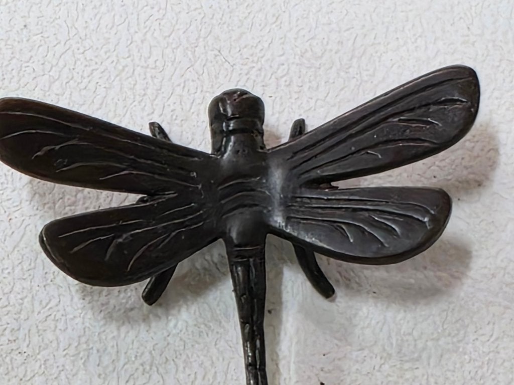 LIBELLE / BRONZEN BEELDJE, Ophalen of Verzenden, Nieuw, Beeldje of Figuurtje