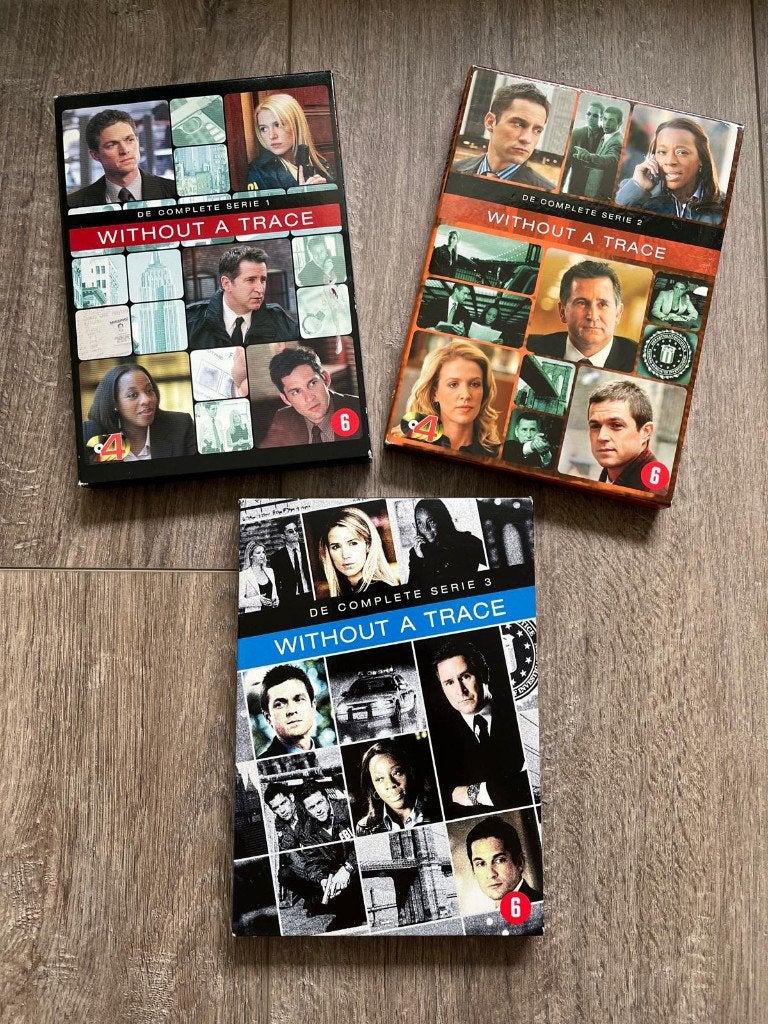DVD's serie Without A Trace seizoen 1, 2 en 3, Vanaf 6 jaar, Ophalen of Verzenden, Zo goed als nieuw, Actie en Avontuur