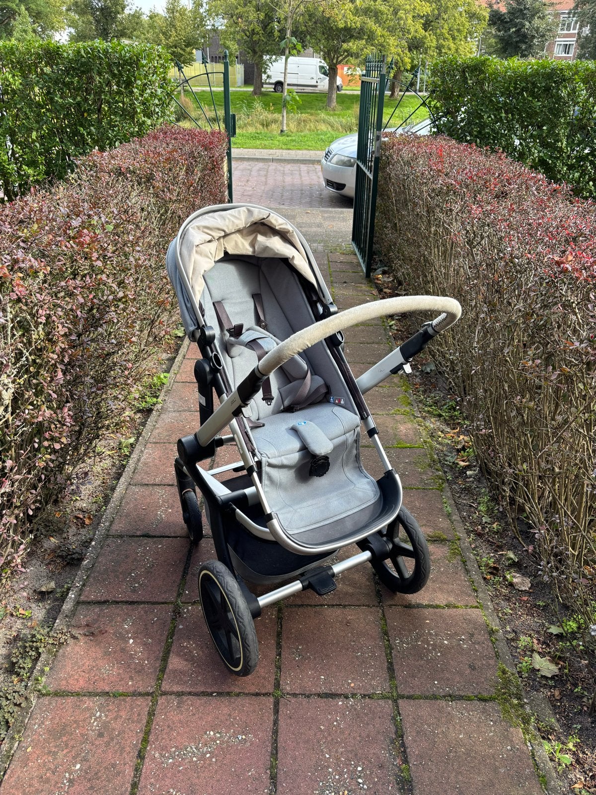 Joolz Day+ Kinderwagen Gentle Blue met regenhoes, Ophalen, Gebruikt, Kinderwagen, Overige merken