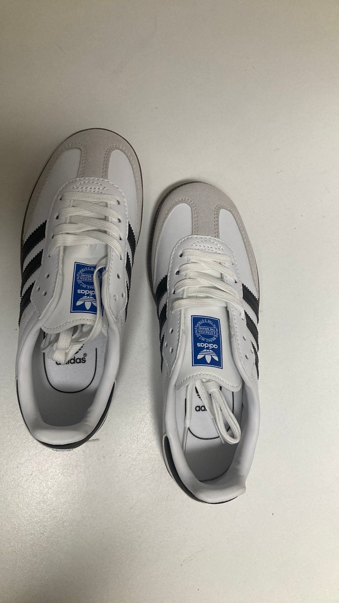 Adidas Samba maat 35, Ophalen, Wit, Nieuw, Sneakers of Gympen