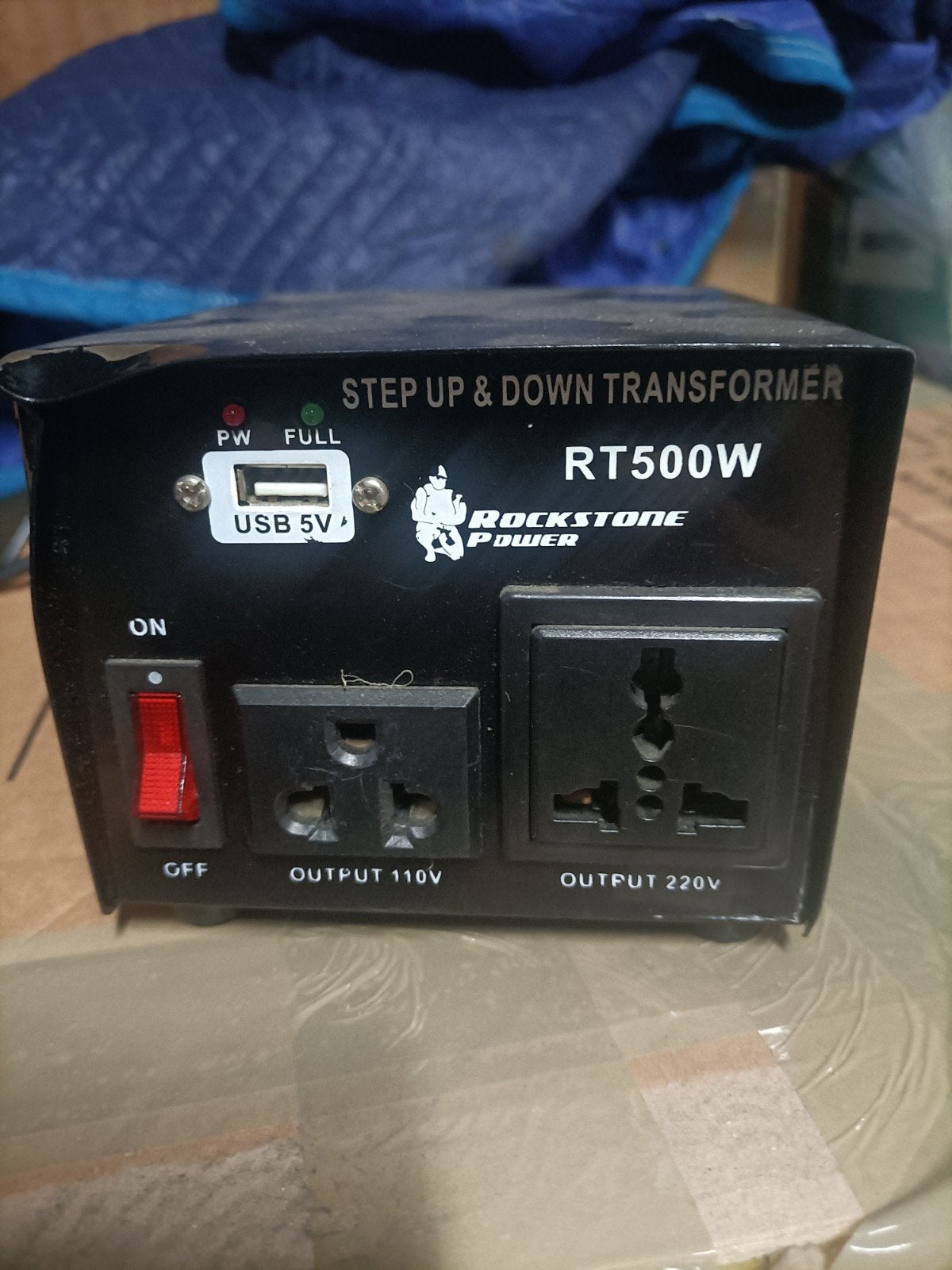 Rockstone Power RT500W Step Up & Down Transformator, Ophalen of Verzenden