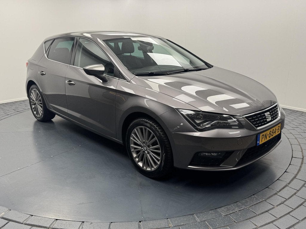 Seat Leon 1.4 TSi Xcellence Navigatie-Cr.contr-Clima-Carplay, Auto's, Seat, Voorwielaandrijving, 1141 kg, Gebruikt, 4 cilinders