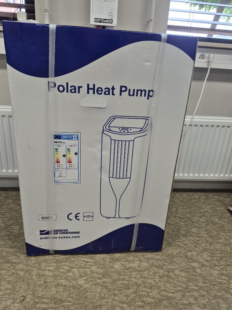 Polar Heat Pump Mobiele Airco - Nieuw in doos, Ophalen, Koelen en Ontvochtigen, Nieuw, 3 snelheden of meer