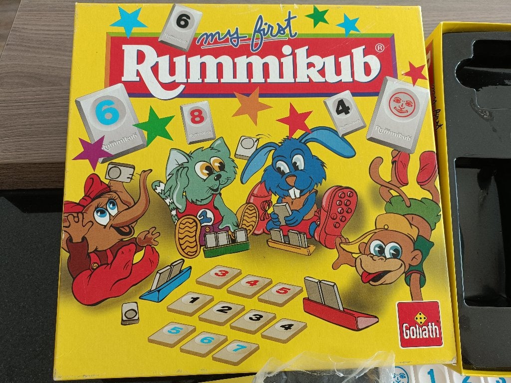 My First Rummikub Goliath, Ophalen of Verzenden, Zo goed als nieuw, Goliath
