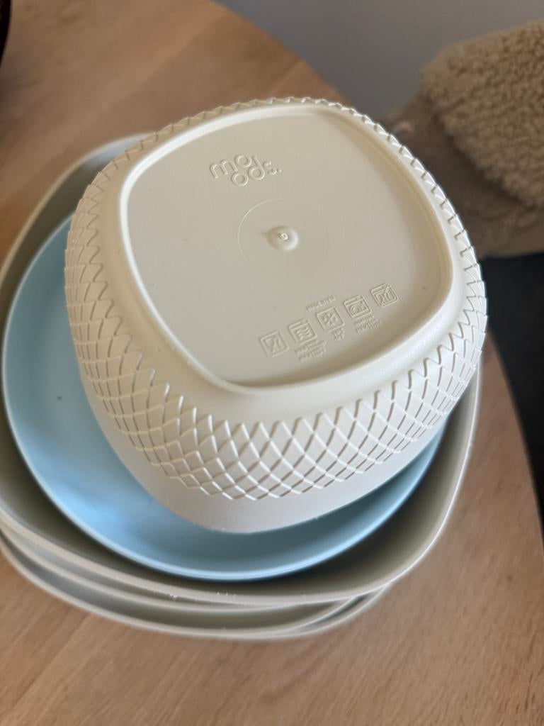 Maoos & ikea servies: borden, kommen en schalen, Ophalen, Overige materialen, Zo goed als nieuw, Effen