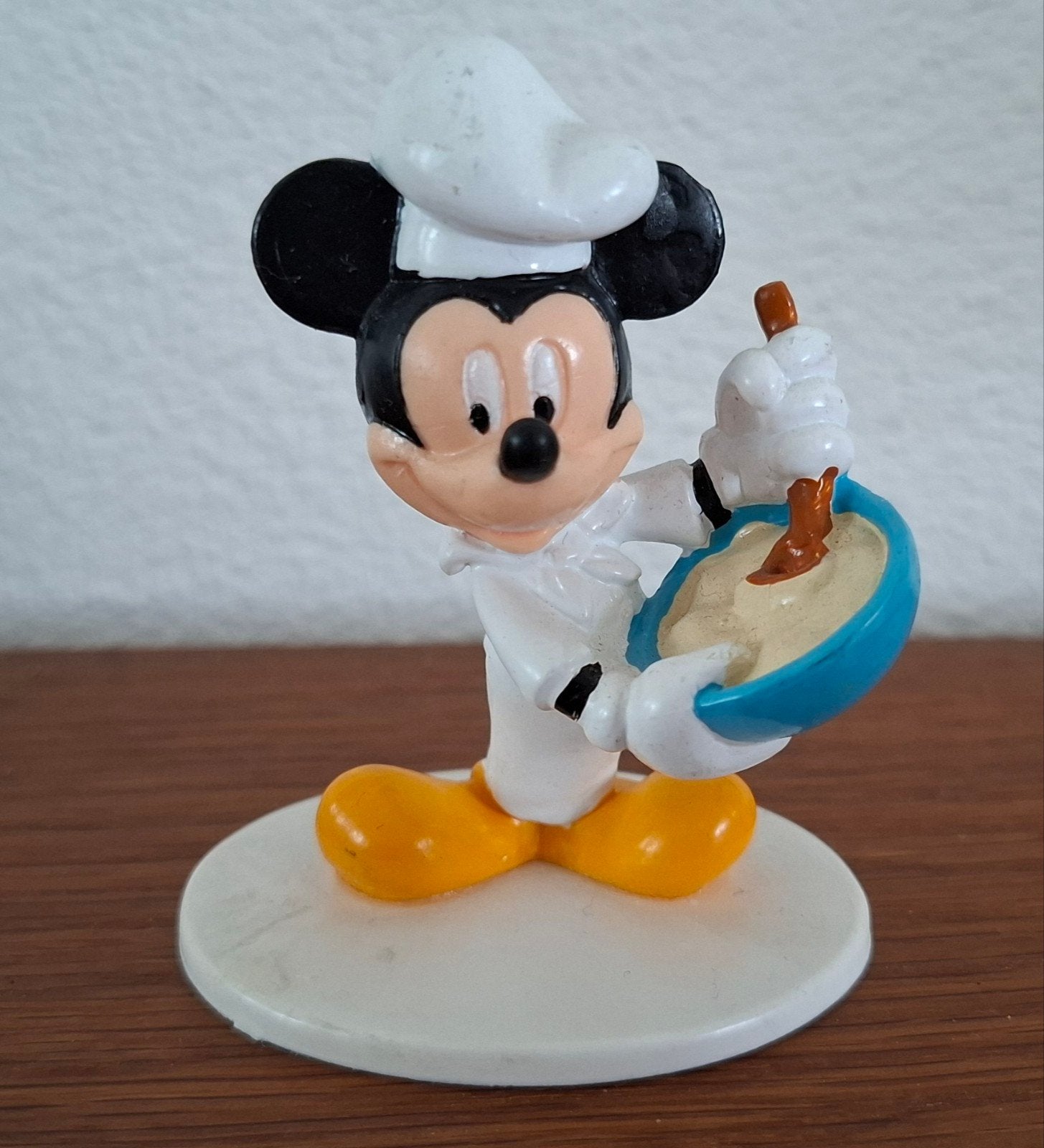 Mickey Mouse Chef Beeldje - Disney Applaus, Ophalen of Verzenden, Mickey Mouse, Gebruikt, Beeldje of Figuurtje