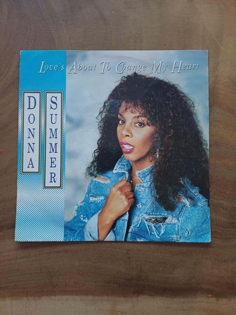 Donna Summer - Love's About to Change my Heart - Single, Ophalen, Zo goed als nieuw, Pop