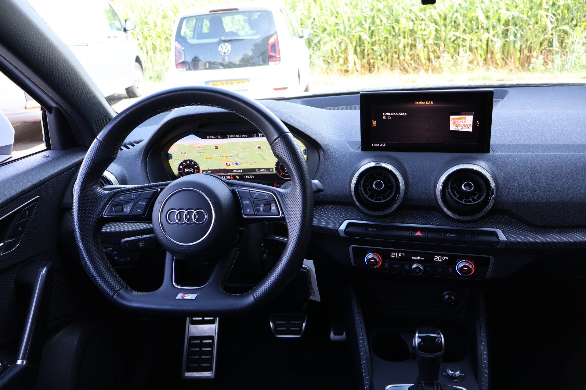 Audi Q2 35 TFS Autom, S-line , Virtual cockpit, Carplay, sfe, Auto's, Audi, 4 cilinders, 150 pk, Wit, Origineel Nederlands