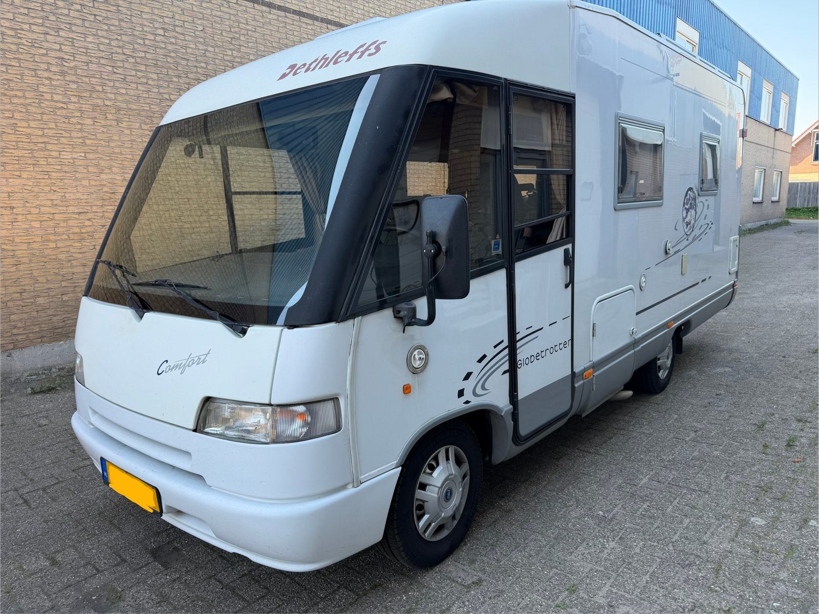 Fiat 230 Dethleffs Globetrotter Integraal 5942 apk 2027 177d, Caravans en Kamperen, Integraal, Fiat, 6 tot 7 meter, Bedrijf