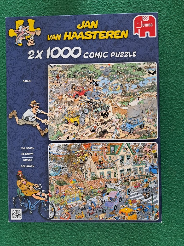 Puzzel Jan van Haasteren, Ophalen of Verzenden, 500 t/m 1500 stukjes, Gebruikt, Legpuzzel