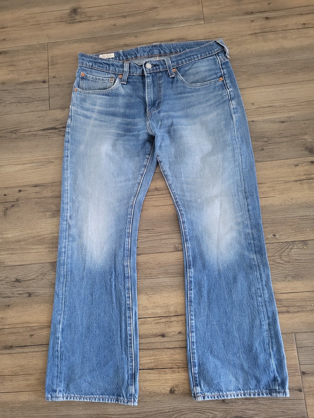 Levi's Premium 527 Bootcut Jeans W34 L30, Levi's Premium, Blauw, Ophalen of Verzenden, Zo goed als nieuw