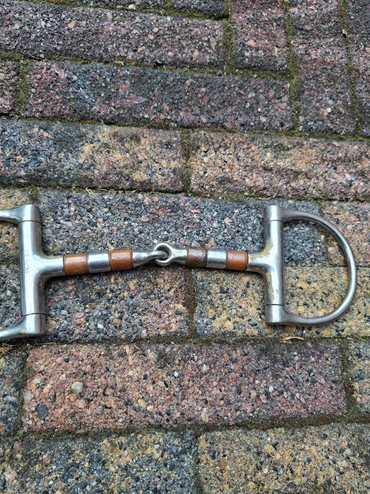 bit, graasmasker, bruin hoofdstel., Dieren en Toebehoren, Ophalen of Verzenden, Bruin, Bit