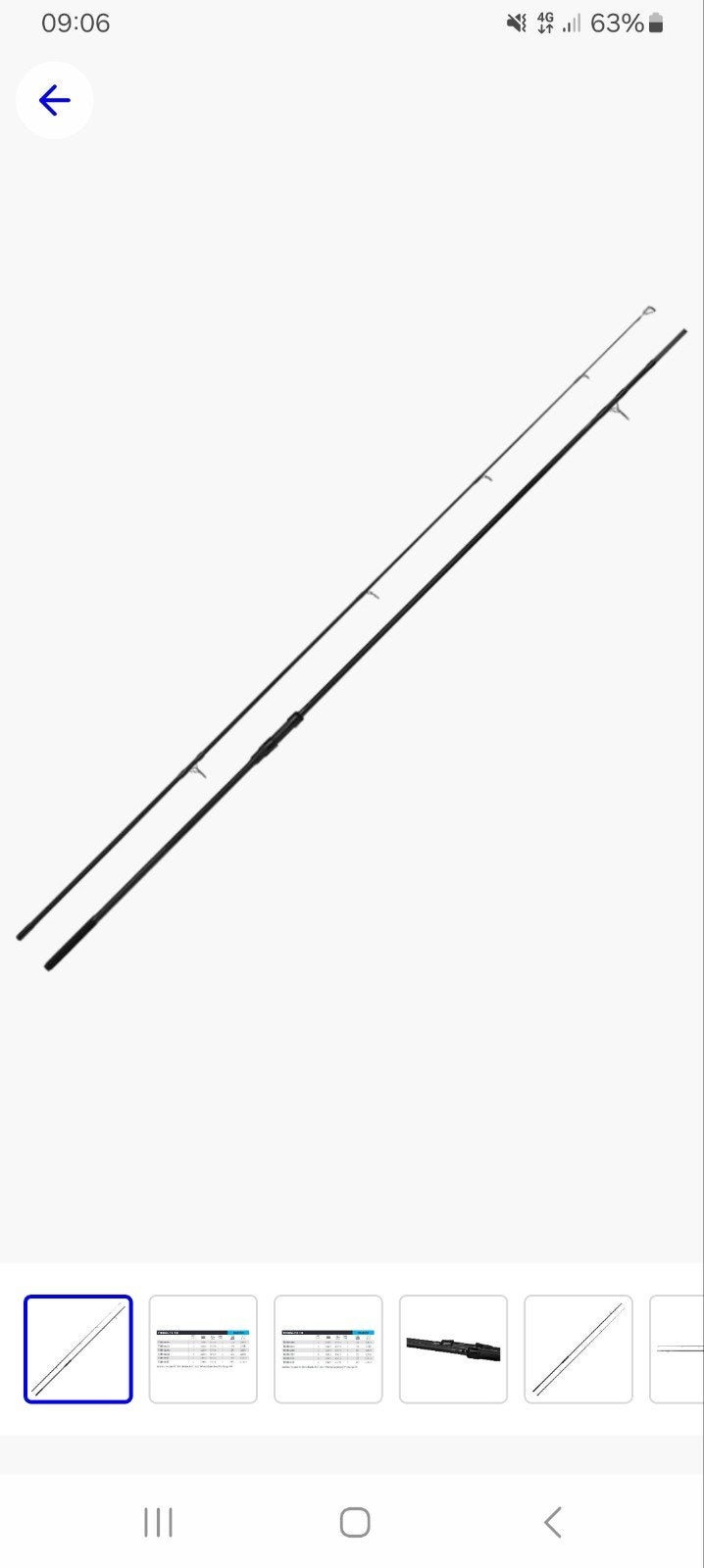 2 stuks Shimano tribal TX-1B, Watersport en Boten, Ophalen, Nieuw, Werphengel
