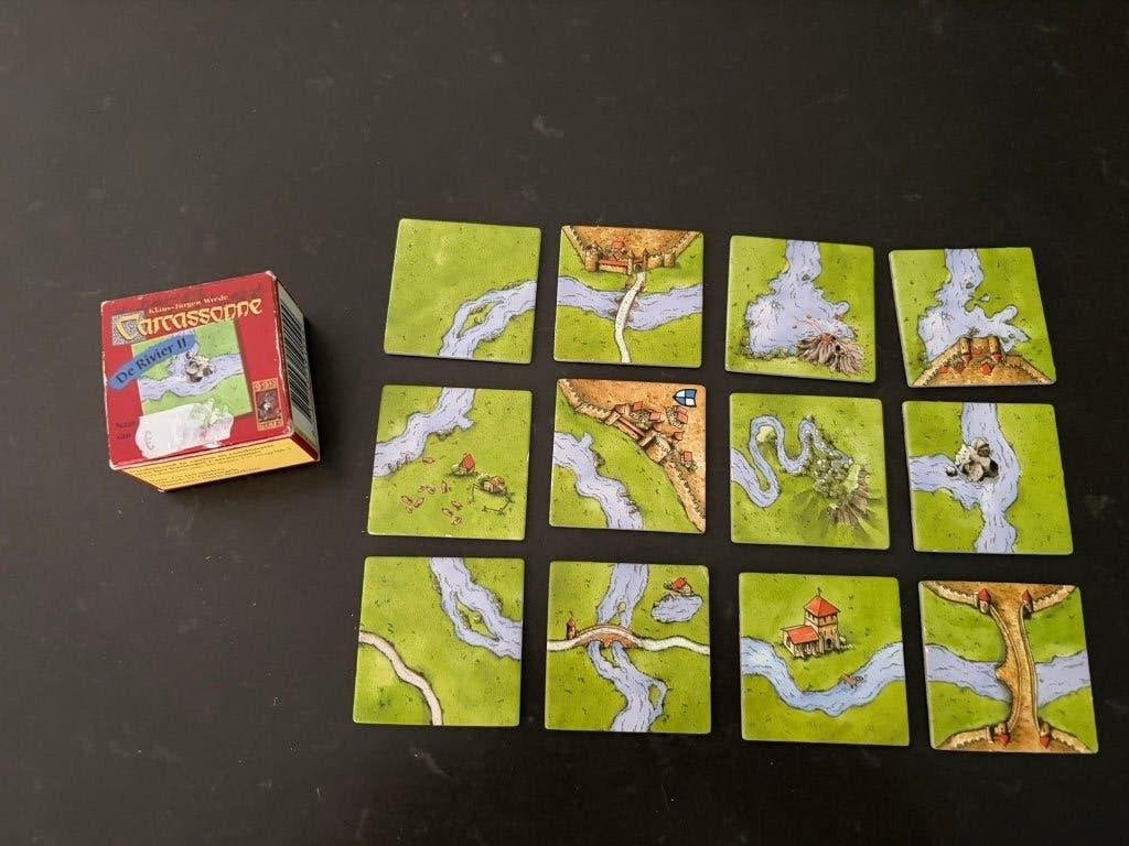 Carcassonne mini-uitbreiding: De Rivier II, Hobby en Vrije tijd, Gezelschapsspellen | Bordspellen, Vijf spelers of meer, Ophalen of Verzenden