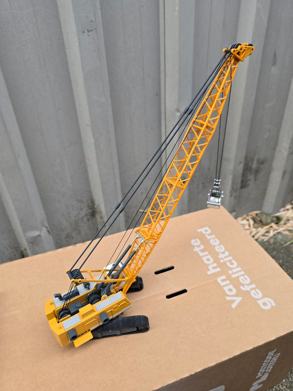 SIKU Liebherr Rupskraan 3536 - Zo goed als nieuw, Hobby en Vrije tijd, Modelauto's | 1:50, Ophalen of Verzenden, Zo goed als nieuw