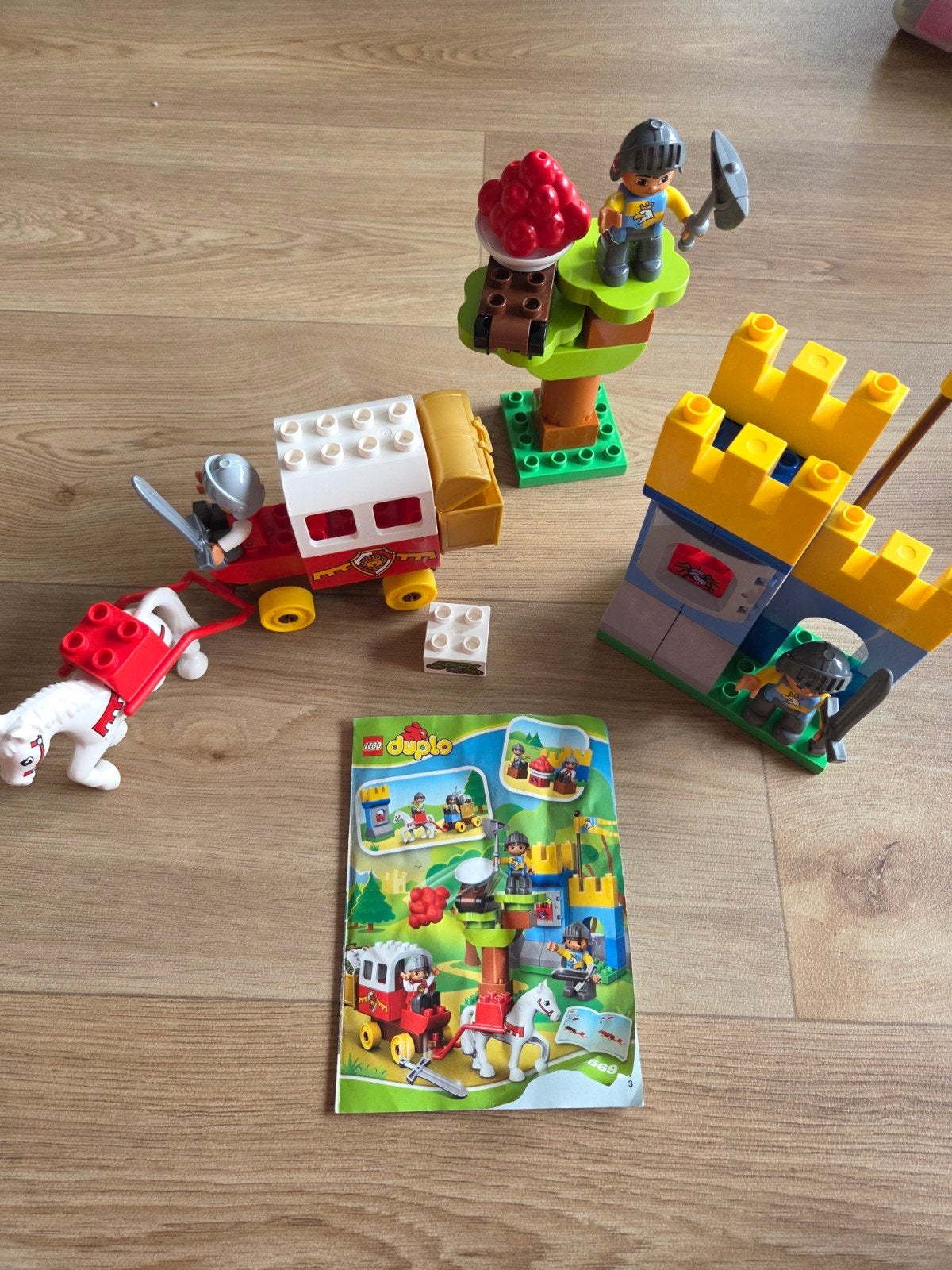 Lego duplo schatkist aanval 10569, Kinderen en Baby's, Speelgoed | Duplo en Lego, Ophalen of Verzenden, Zo goed als nieuw, Duplo