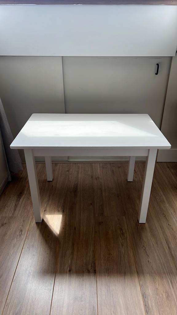 IKEA Sundvik kindertafel wit, Ophalen, Gebruikt, Rechthoekig, 50 tot 100 cm