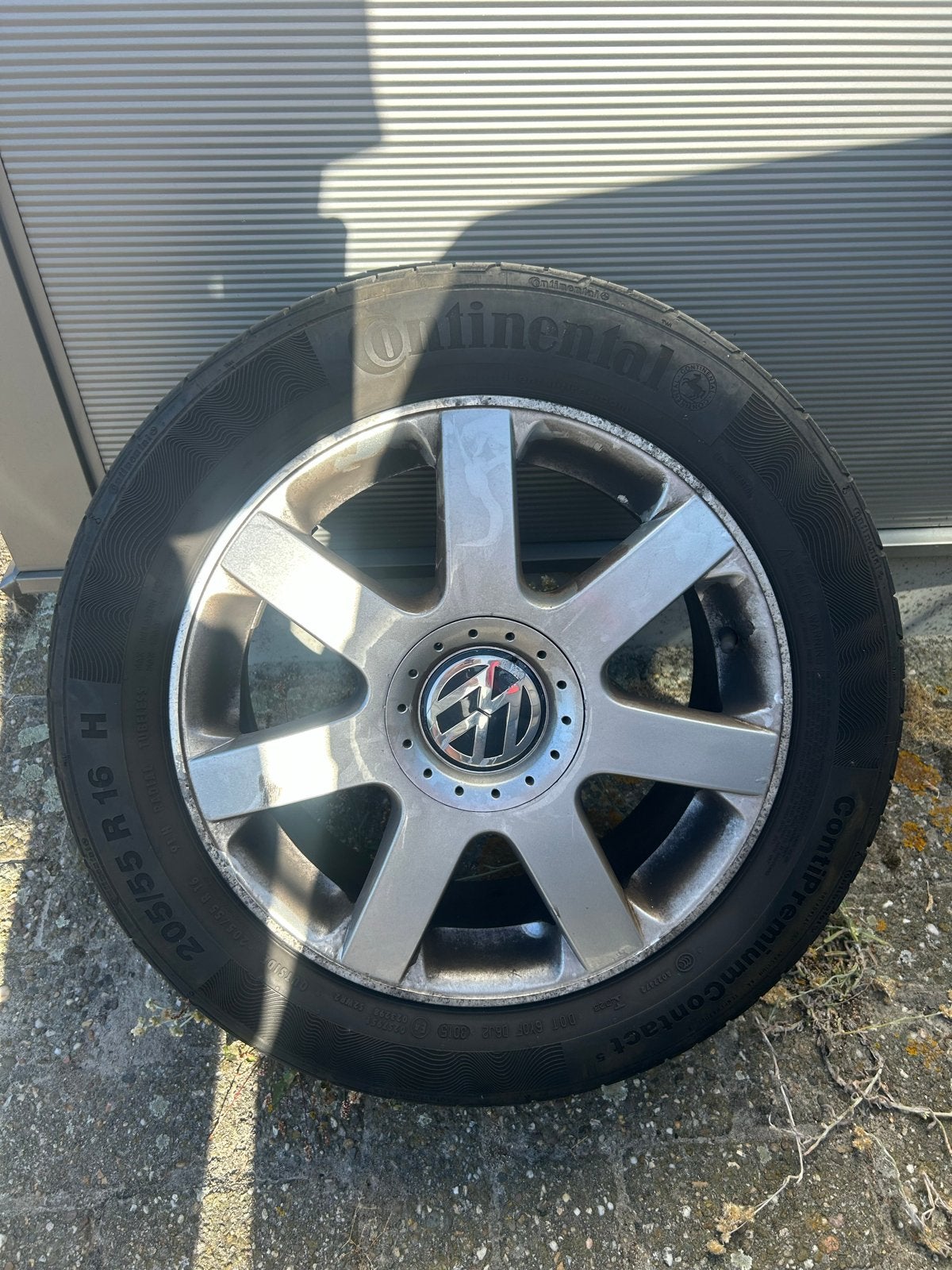 Nette 5x100 lichtmetalen VW velgen Bora/Golf 4, Ophalen, Gebruikt, 16 inch, Banden en Velgen