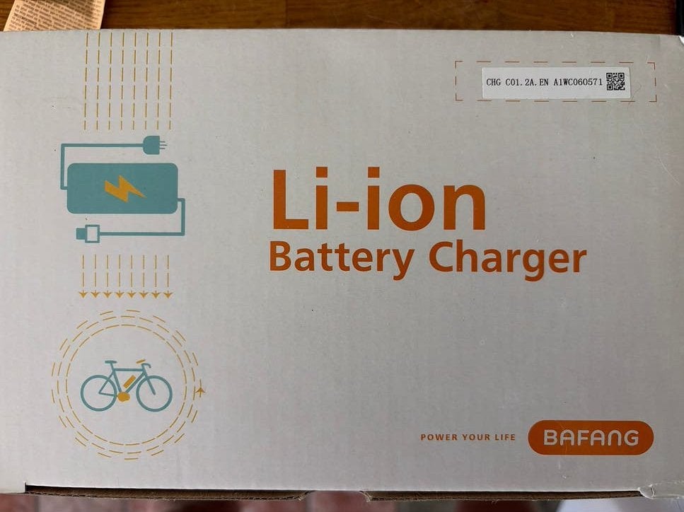 Bafang Li-ion Acculader voor E-bike, Ophalen, Nieuw