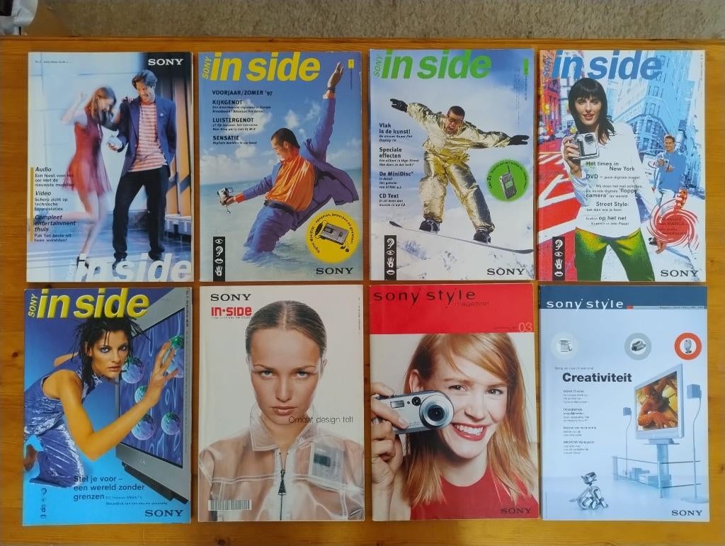 Sony catalogus / product gidsen (1995-2003), Sony, Ophalen of Verzenden, Zo goed als nieuw, Catalogus