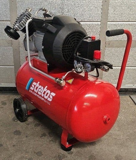 Fiac Stratos VX-3650 Compressor 3 PK - 50 Liter - 230 Volt, Doe-het-zelf en Verbouw, Compressors, 6 tot 10 bar, Ophalen of Verzenden