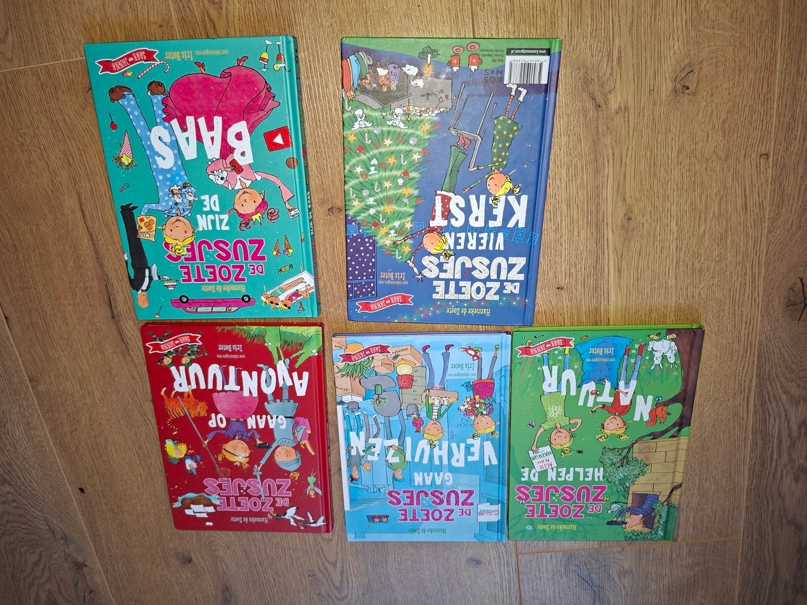 De Zoete Zusjes Boeken - Complete Set (6 boeken), Ophalen of Verzenden, Gelezen, Hanneke de Zoete, Fictie algemeen