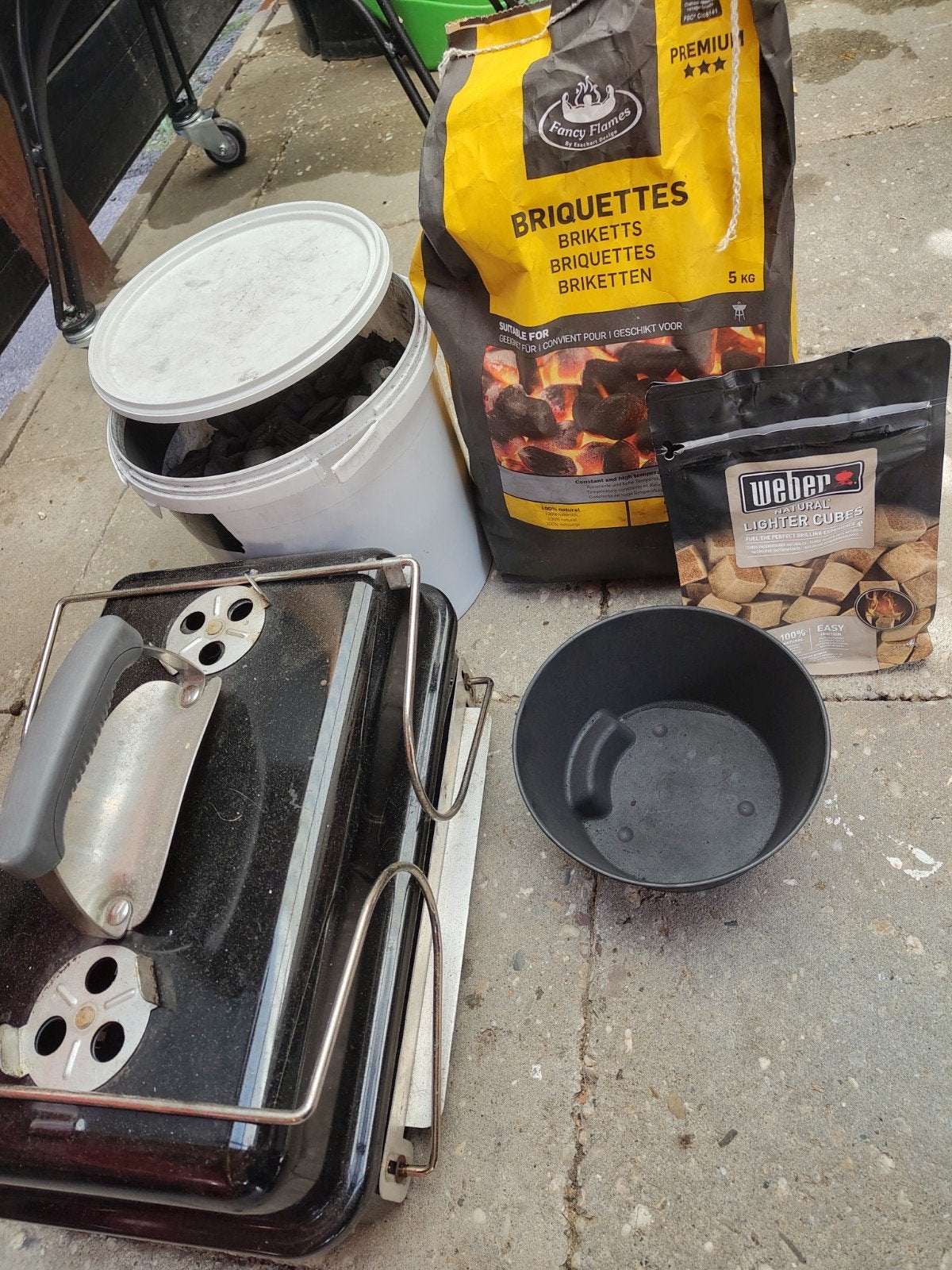 Weber BBQ - Draagbare Houtskoolbarbecue, Ophalen, Gebruikt, Weber