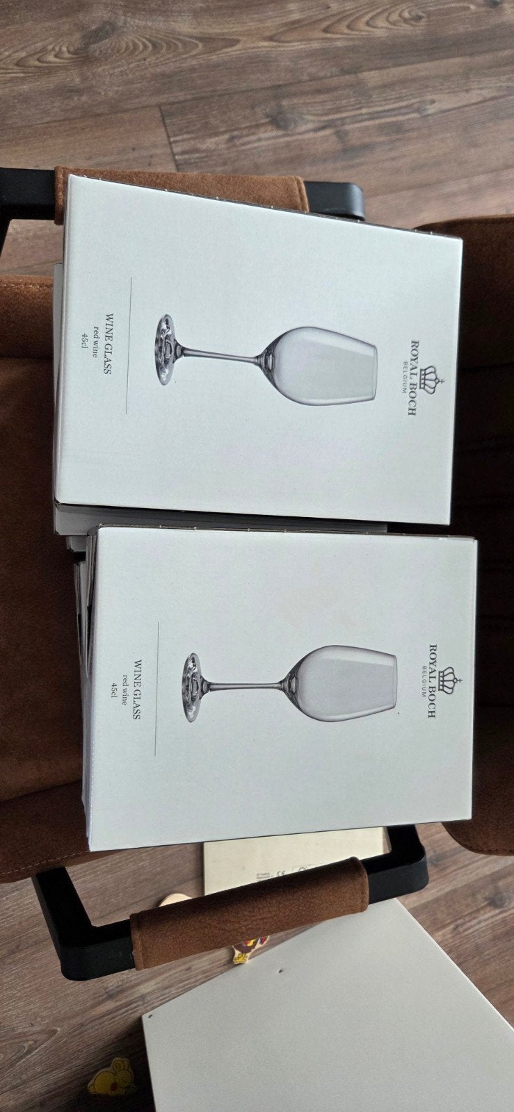 Royal Boch Wijnglazen - Nieuw in doos (6 stuks), Ophalen, Nieuw, Overige merken, Glas
