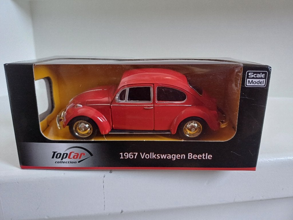 TOP CAR COLLECTION VOLKSWAGEN BEETLE 1967 LIMITED EDIT NIEUW, Ophalen of Verzenden, Nieuw, Overige merken