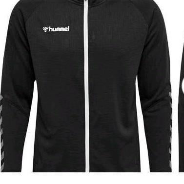 Hummel hmlAUTHENTIC Poly Zipped Jacket - Zwart, Kleding | Heren, Jassen | Zomer, Ophalen of Verzenden, Nieuw, Zwart