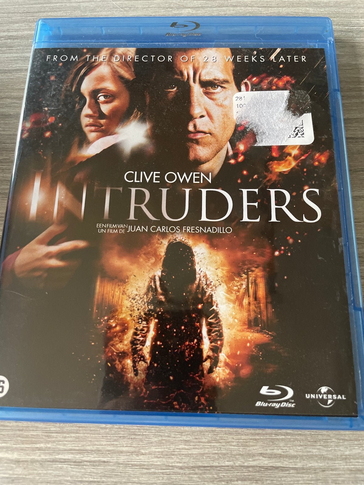 Intruders Blu-ray - Clive Owen - Horror/Thriller, Horror, Vanaf 16 jaar, Nederlands, Film