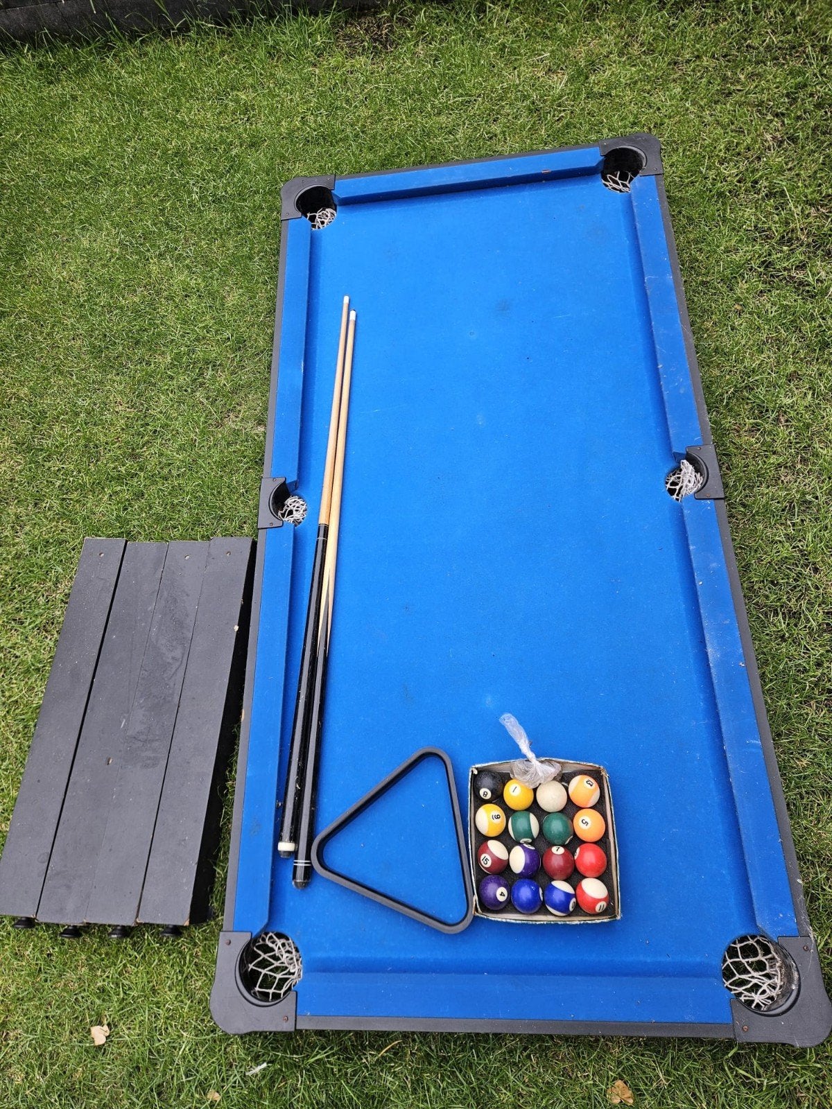 Compacte pooltafel, Sport en Fitness, Biljarten en Poolen, Ophalen, Gebruikt, Pooltafel