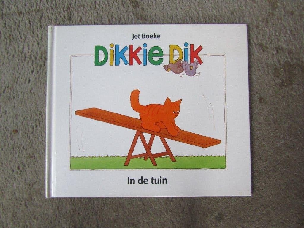 Boek: Dikkie Dik in de tuin, Ophalen of Verzenden, Gelezen, Jet Boeke