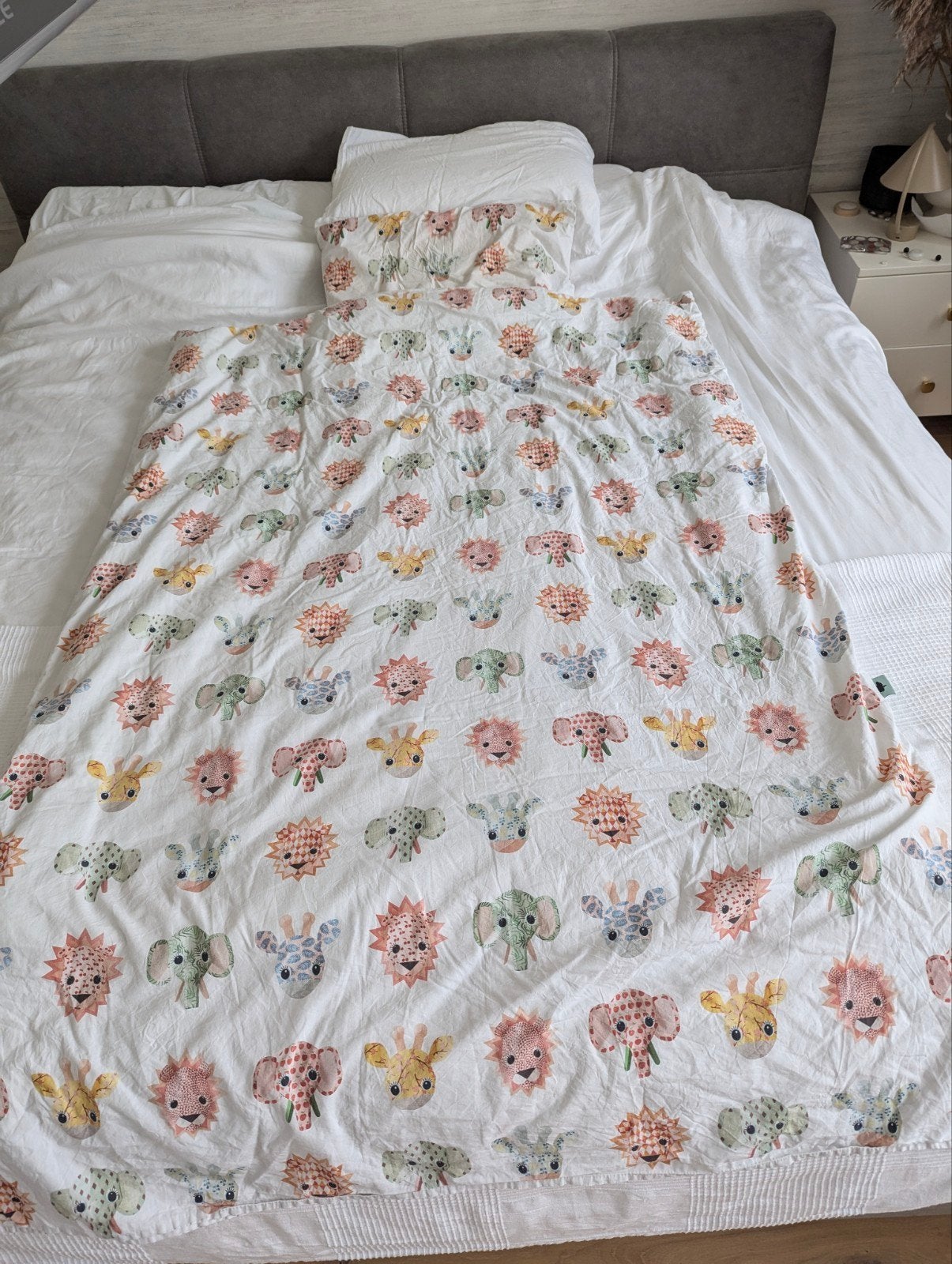 dekbed met studio ditte dekbedovertrek en kussensloop, Ophalen of Verzenden, Ledikant, Jongetje of Meisje