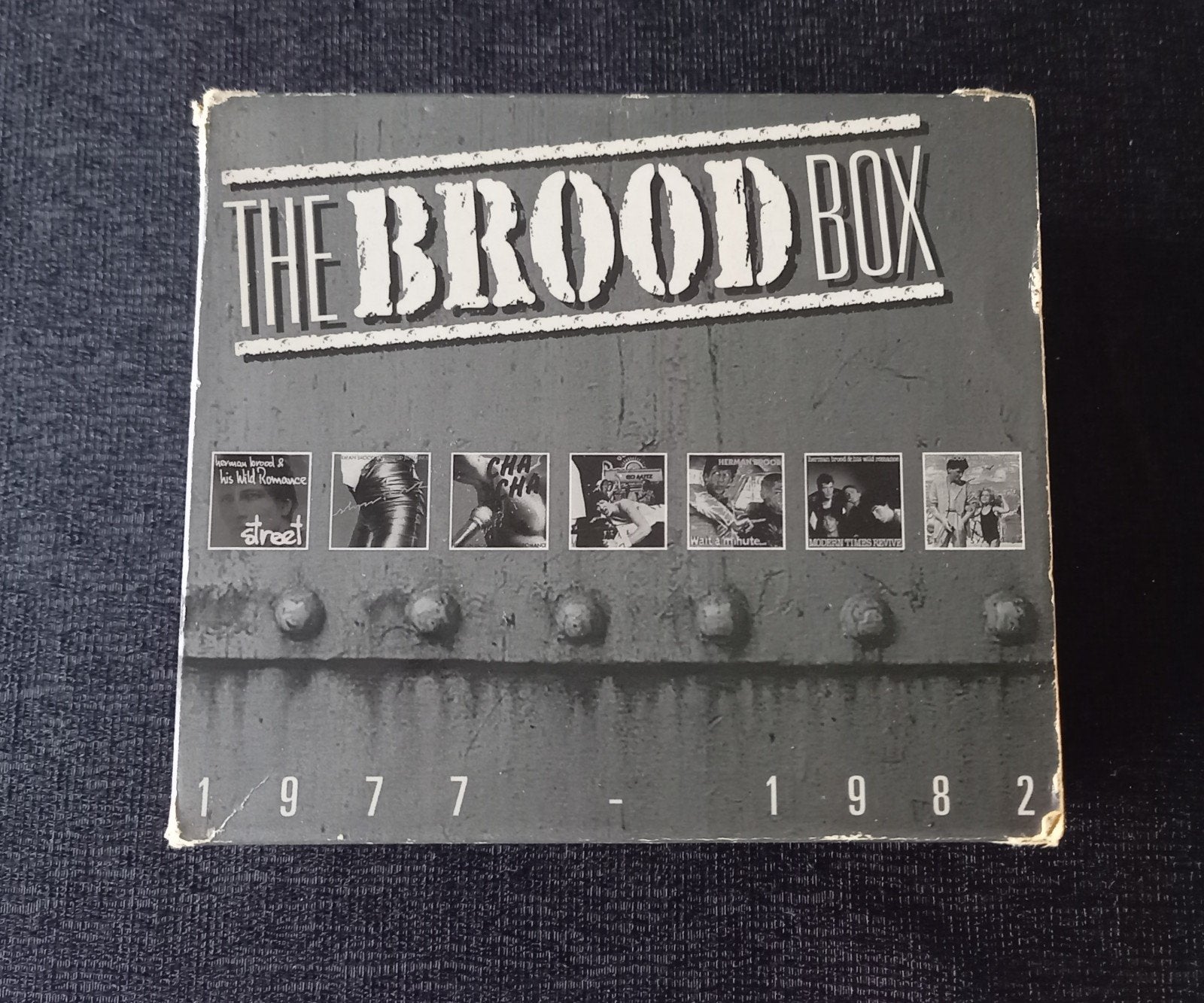 7 CD BROODBOX Herman Brood, Cd's en Dvd's, Cd's | Pop, Gebruikt, Pop, Boxset, Speciale editie, Ophalen of Verzenden