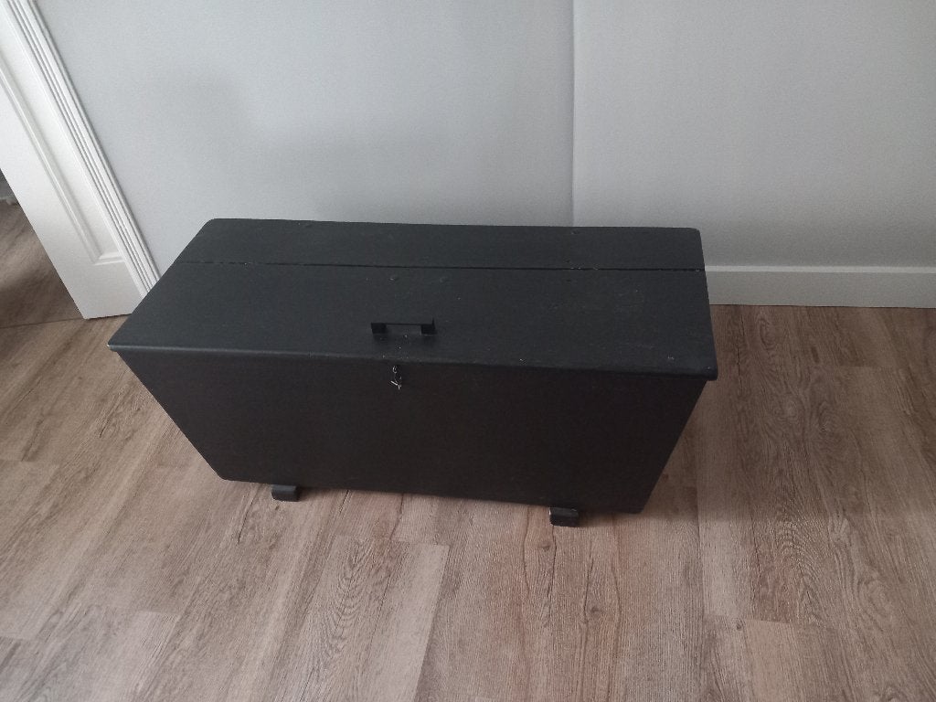 Opbergkist, speelgoedkist, oude kist, Ophalen, Minder dan 50 cm, Gebruikt, 50 tot 100 cm