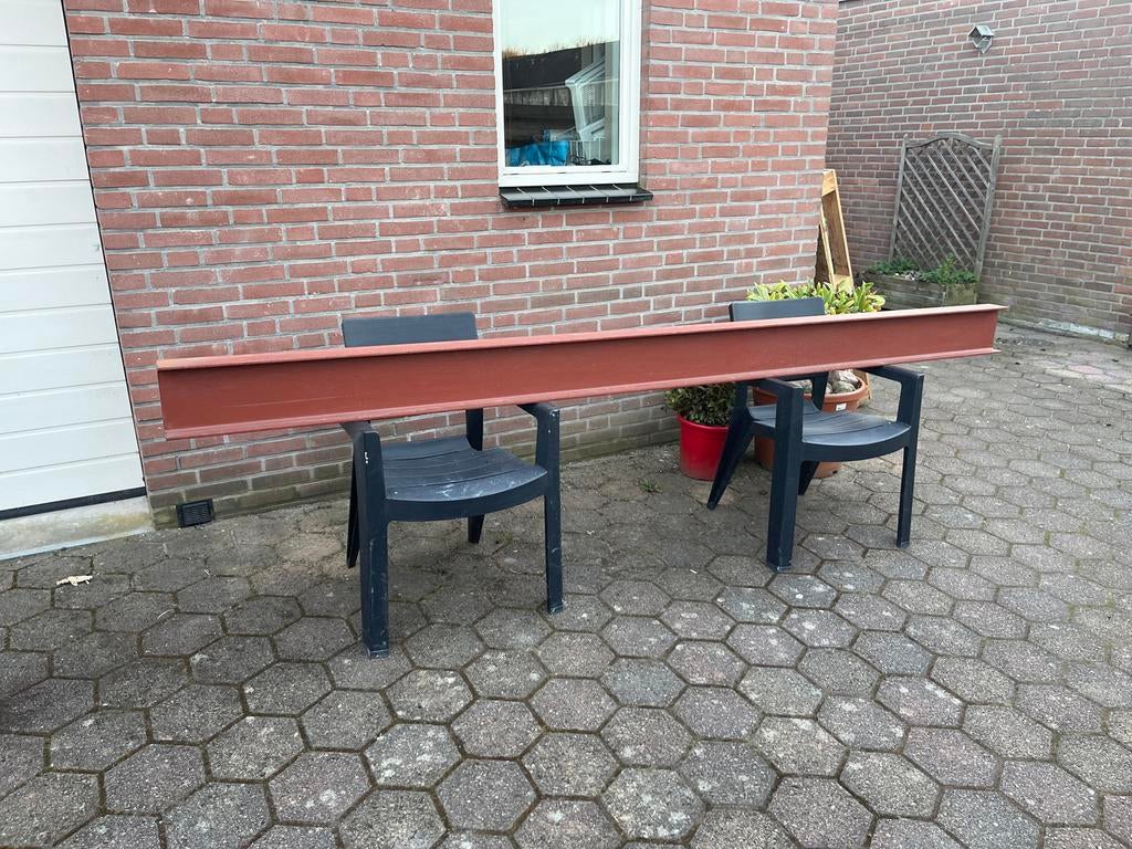 H profiel (IPE) 180, 300 cm lang, Doe-het-zelf en Verbouw, Ophalen, Gebruikt, IJzer