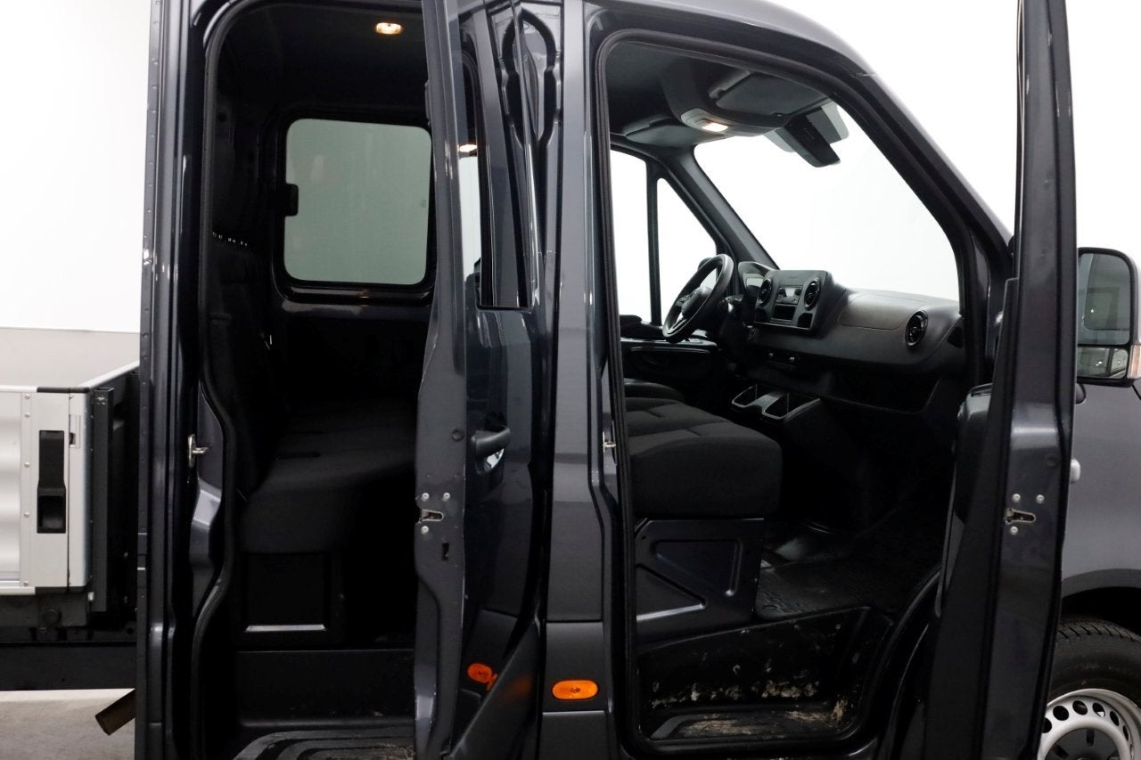 Mercedes-Benz Sprinter 317 CDI 170pk 9G Automaat D.C. Open L, Bluetooth, Achterwielaandrijving, Gebruikt, Euro 6