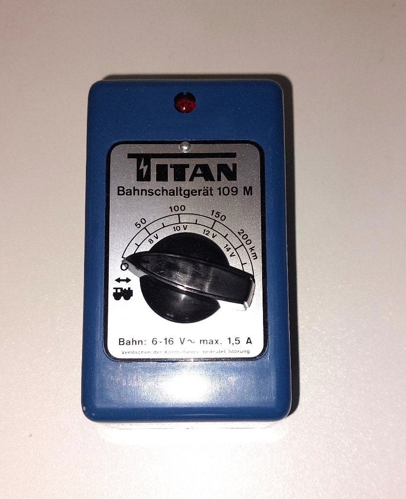 Titan 109 M Rijregelaar voor Märklin in ovp, Overige merken, Nieuw, Ophalen of Verzenden, Transformator of Voeding